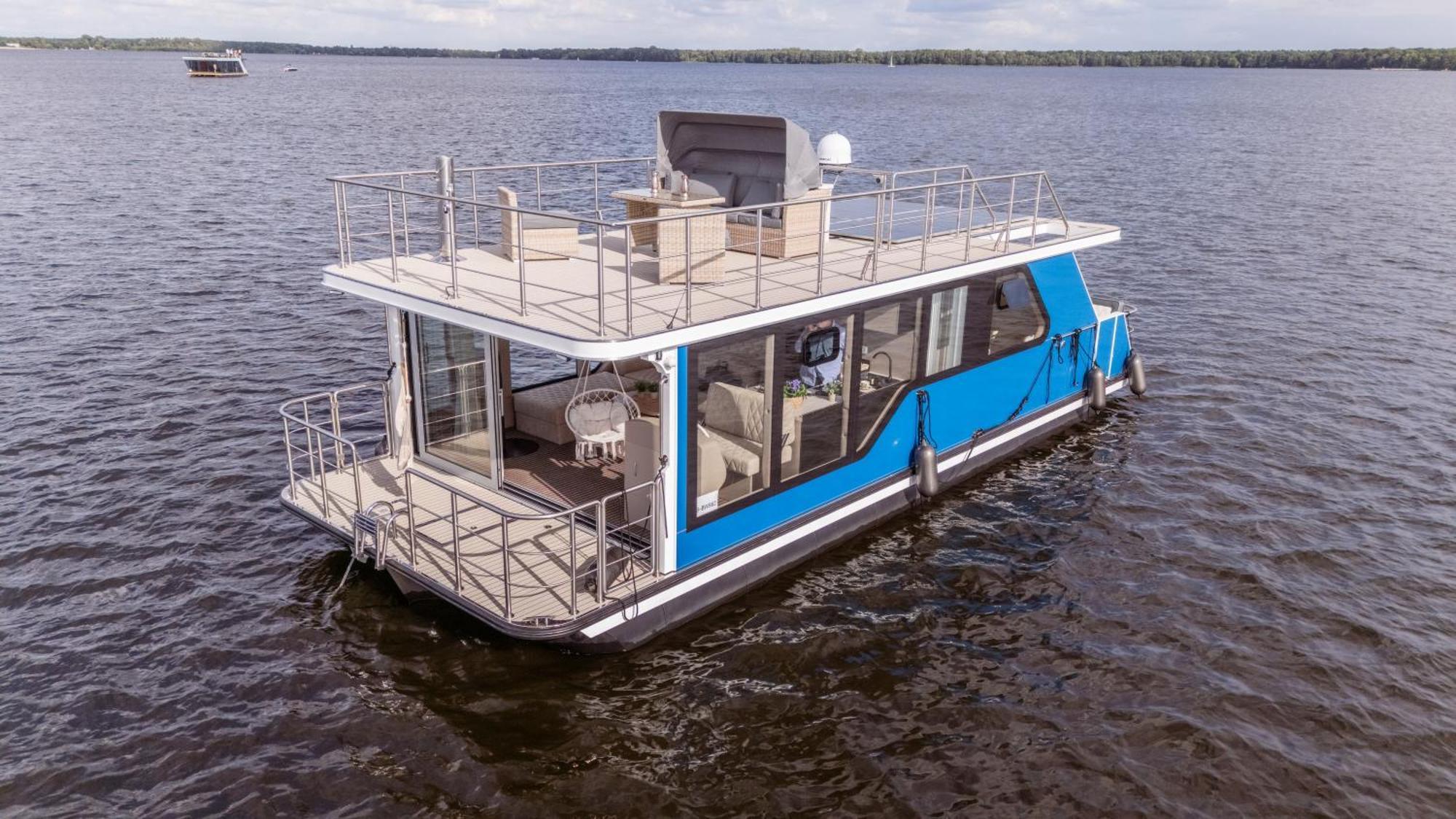 Отель Nena Hausboot Берлин Экстерьер фото